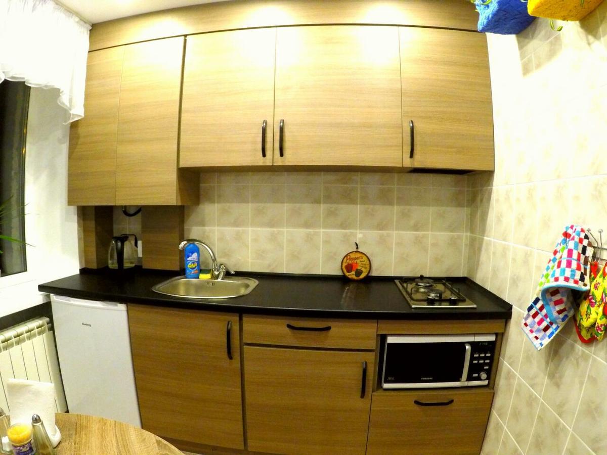 Apartment On Bohdana Gavrilishina Kpi 키예프 외부 사진